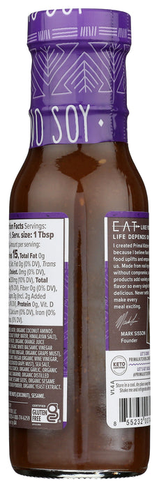 No Soy Teriyaki Sauce, Org, 8.5 oz