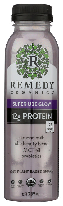 Super Ube Glow Beverage, Org, 12 fl oz