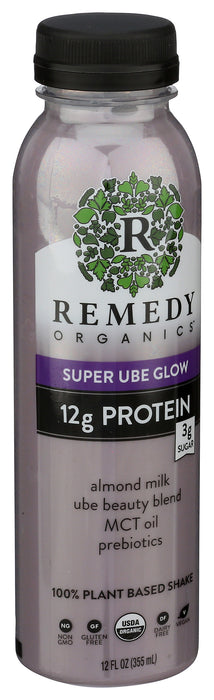 Super Ube Glow Beverage, Org, 12 fl oz