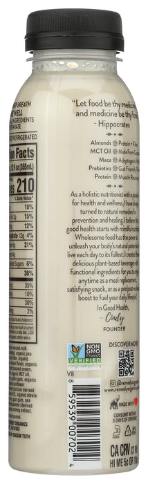 Vanilla Power Beverage, Org, 12 fl oz