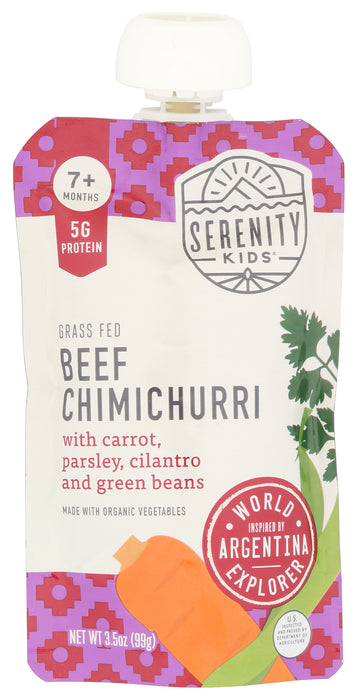Baby Food, Beef Chimichurri, 3.5 oz