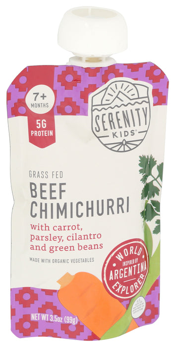 Baby Food, Beef Chimichurri, 3.5 oz