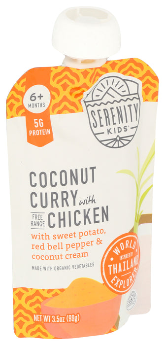 Baby Food, Coconut Curry with Chicken, 3.5 oz