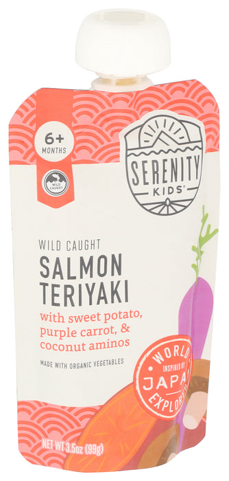 Baby Food, Salmon Teriyaki, 3.5 oz