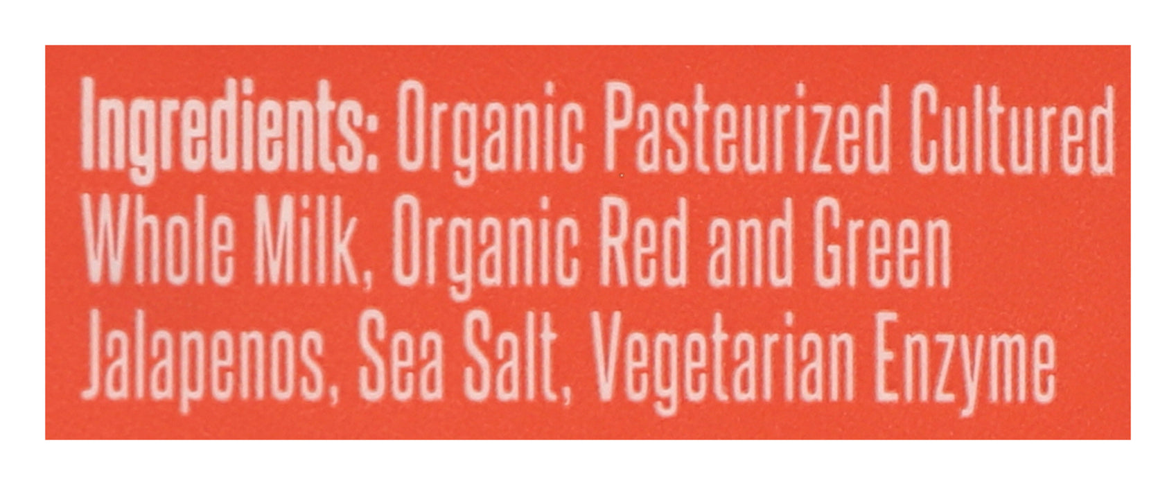 Jalapeno Creamy Jack Cheese, Org,