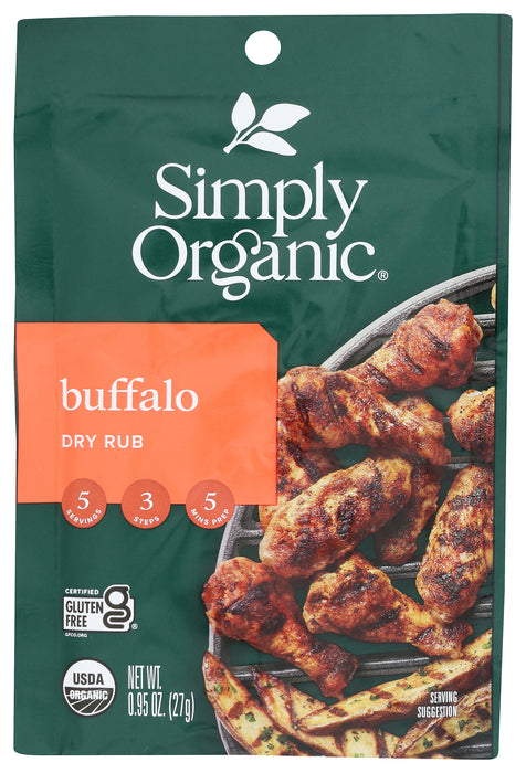 Buffalo Dry Rub, GF Org, 0.95 oz
