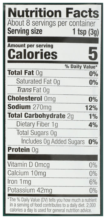 Cajun Dry Rub, GF Org, 0.88 oz