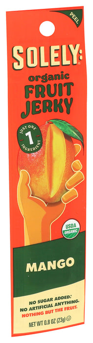 Fruit Jerky, Mango, Org, 0.8 oz