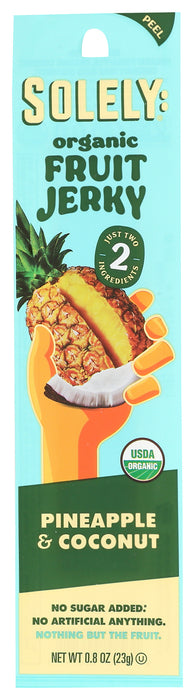 Fruit Jerky, Pineapple Coconut, Org, 0.8 oz
