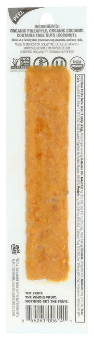 Fruit Jerky, Pineapple Coconut, Org, 0.8 oz