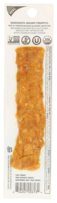 Fruit Jerky, Pineapple, Org, 0.8 oz