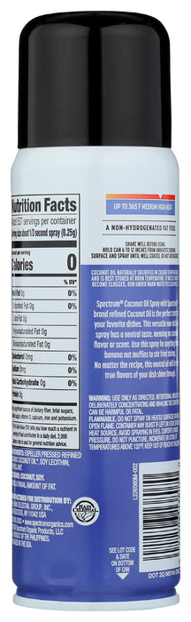 Coconut Oil Cooking Spray, 6 oz
