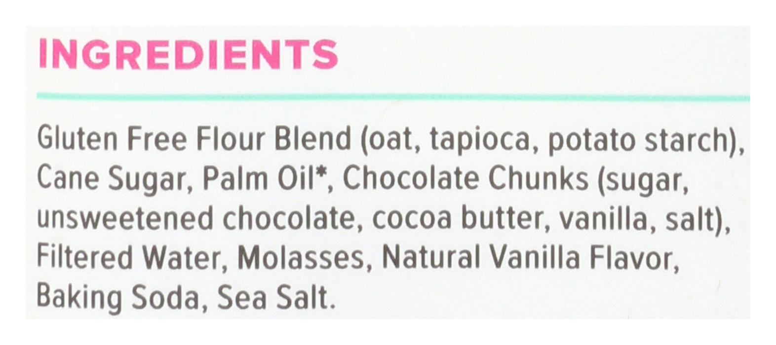 Chocolate Chunk Cookie Dough, Low Sugar GF DF, 12 oz