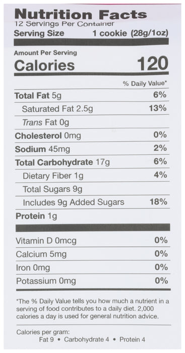 Sugar Cookie Dough, GF DF, 12 oz