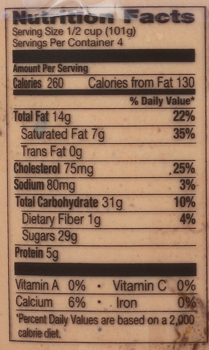 Chocolate Peanut Butter Cup Gelato, 1 pt