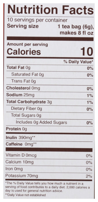 Reishi Eleuthero Mushroom Herbal Tea, Org, 10 tbag