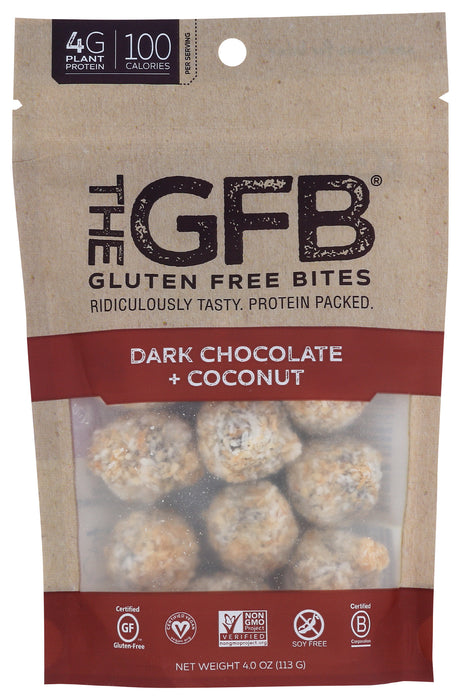 Dark Chocolate Coconut Bites, GF, 4 oz