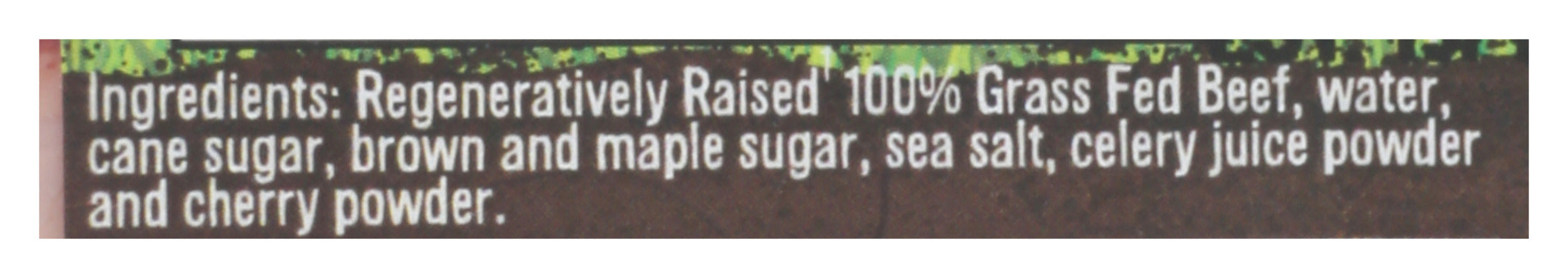 Uncured Beef Brisket Bacon, ABF, 8 oz
