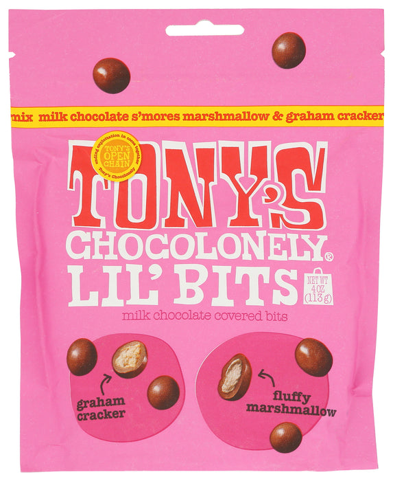 Milk Chocolate Covered Lil' Bites, S'mores & Graham, 4 oz