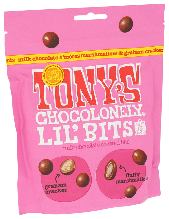 Milk Chocolate Covered Lil' Bites, S'mores & Graham, 4 oz