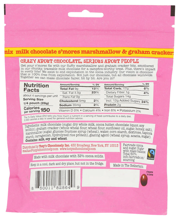 Milk Chocolate Covered Lil' Bites, S'mores & Graham, 4 oz