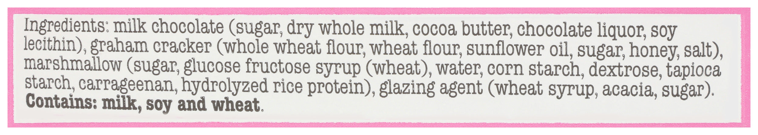 Milk Chocolate Covered Lil' Bites, S'mores & Graham, 4 oz