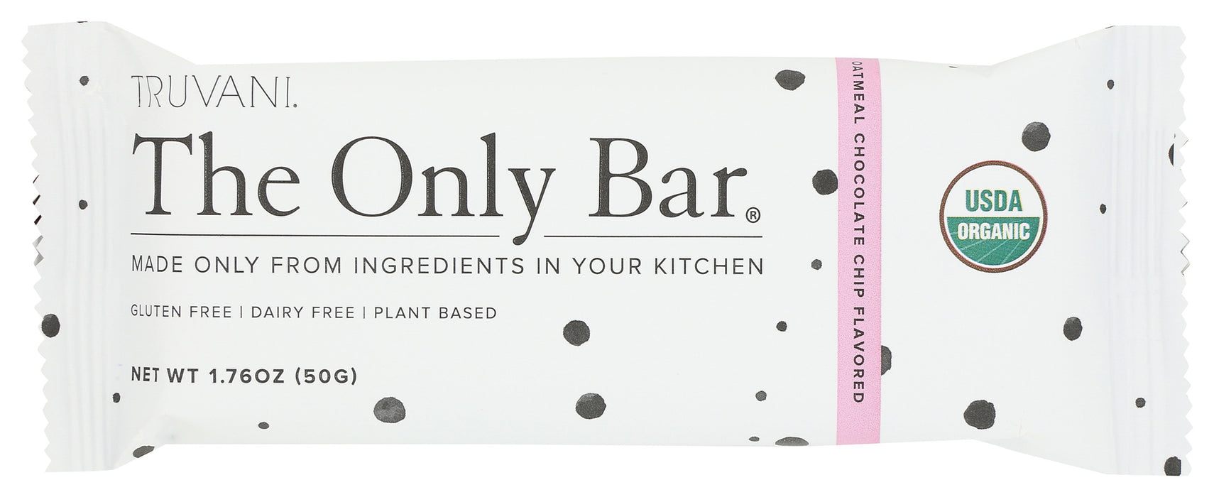 The Only Bar, Oatmeal Chocolate Chip, Org, 1.76 oz