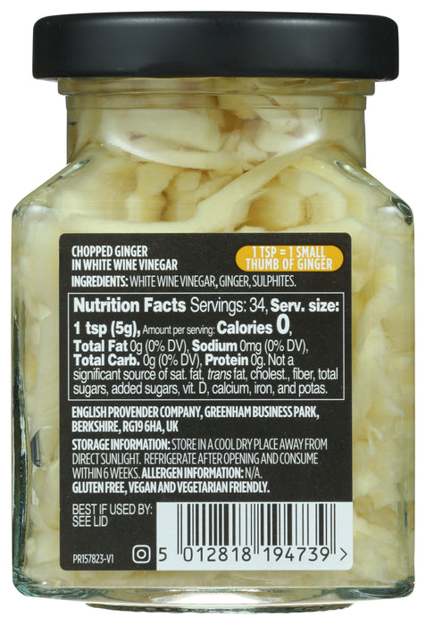 Chopped Ginger, 5.99 oz