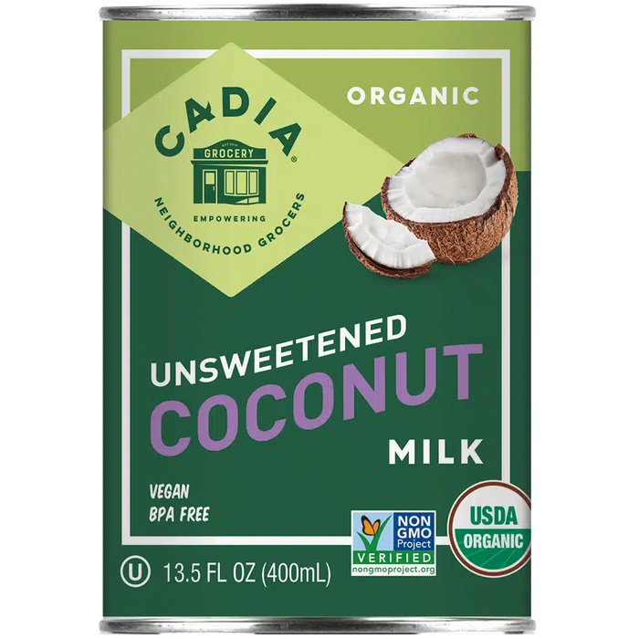 Coconut Milk Unsweetened, Org, 13.5 floz