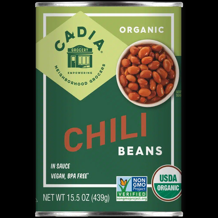 Chili Beans, Org, 15.5 oz