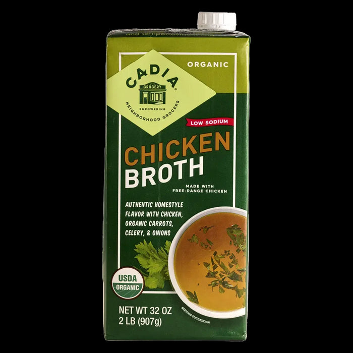Free Range Chicken Broth, Org, 32 floz