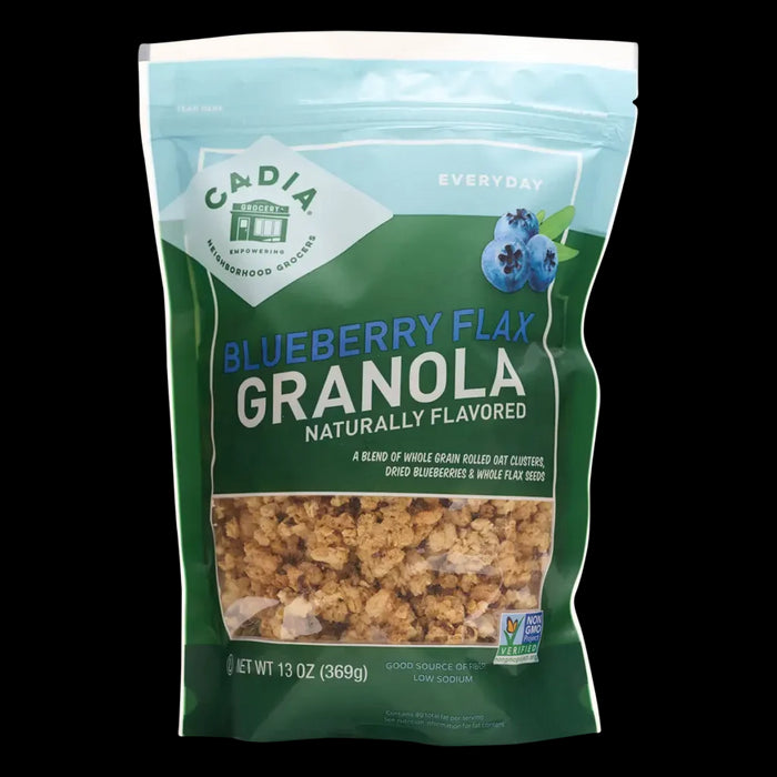 Blueberry Flax Granola, Org, 13 oz
