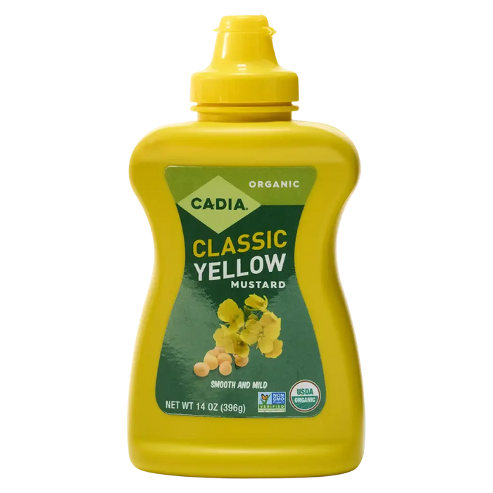 Classic Yellow Mustard, Org, 14 oz
