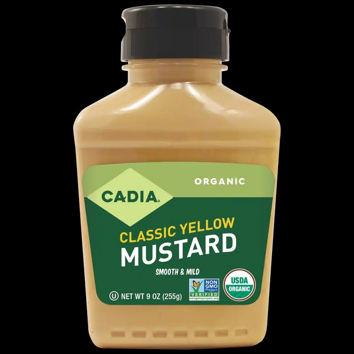 Classic Yellow Mustard, Org, 9 oz