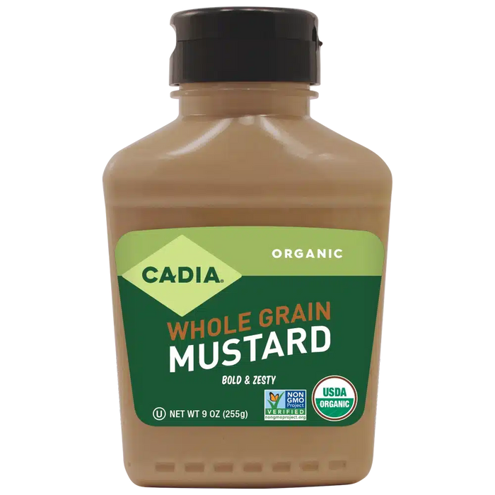 Whole Grain Mustard, Org, 8 oz