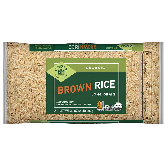 Long Grain Brown Rice, Org, 32 oz