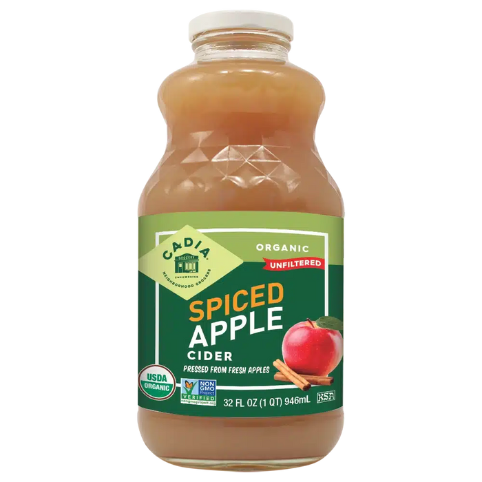 Apple Cider Spiced, Org, 32 floz