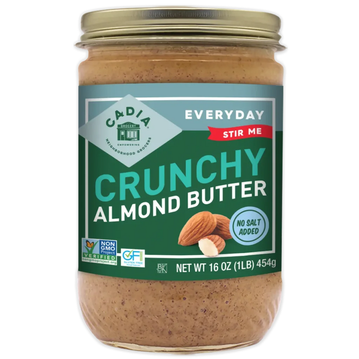 Crunchy Almond Butter, NS, 16 oz