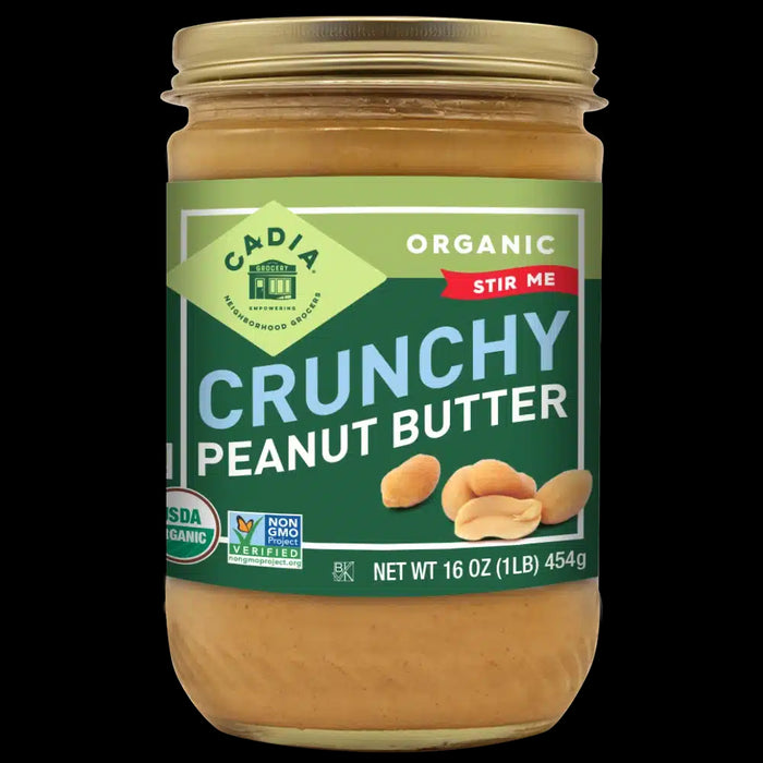 Crunchy Peanut Butter, NS Org, 16 oz