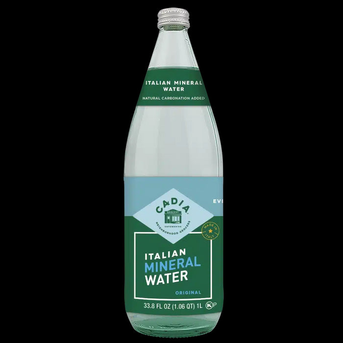 Italian Sparkling Mineral Water, 33.8 floz