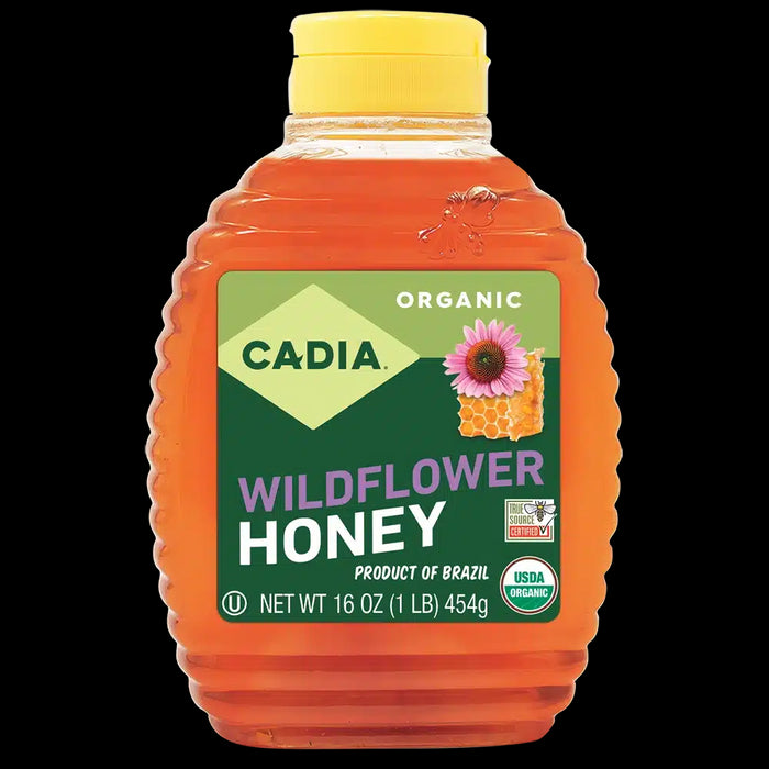 Wild Flower Honey, Org, 16 oz