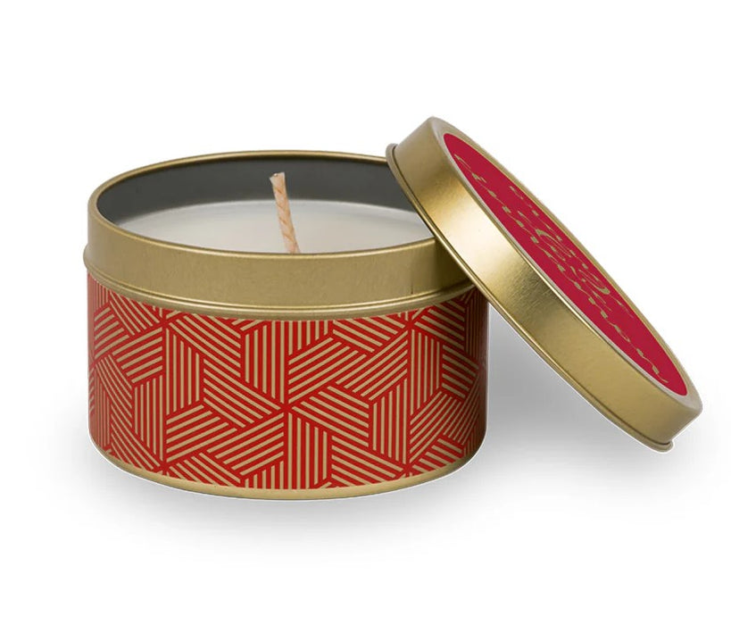 Seasonal Candle Tin, Orange Pomander, 2 oz