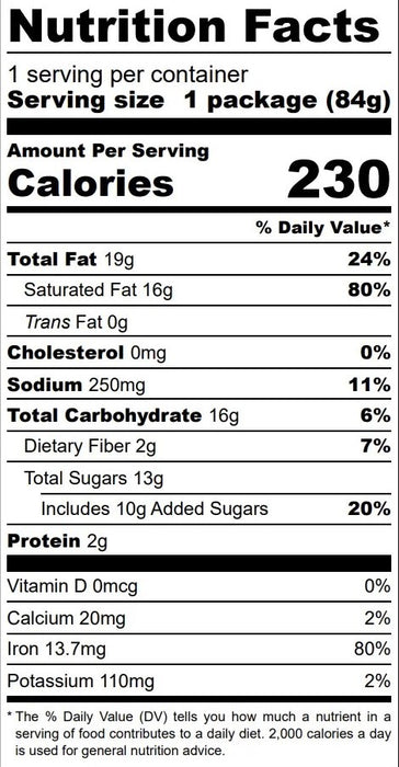 Pop, Coconut Choc. Sea Salt, 3.2 oz