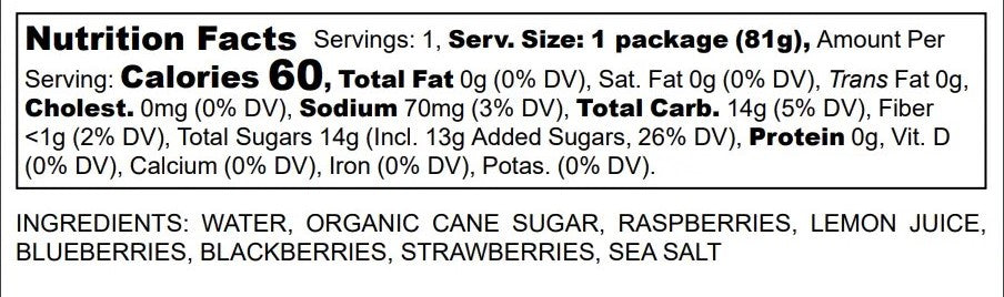 Pop, Very Berry, 3.2 oz
