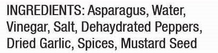 Pickled Asparagus, 16 oz