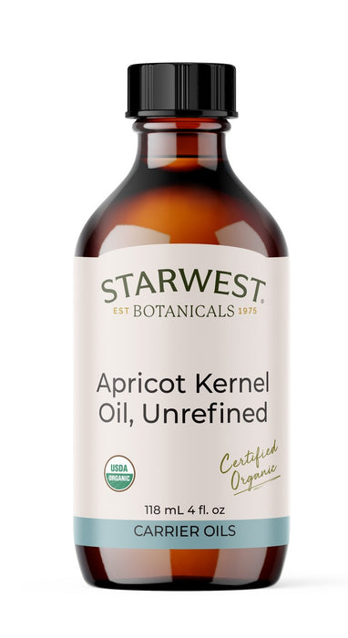 Apricot Kernel Oil, Org, Unrefined, 4floz