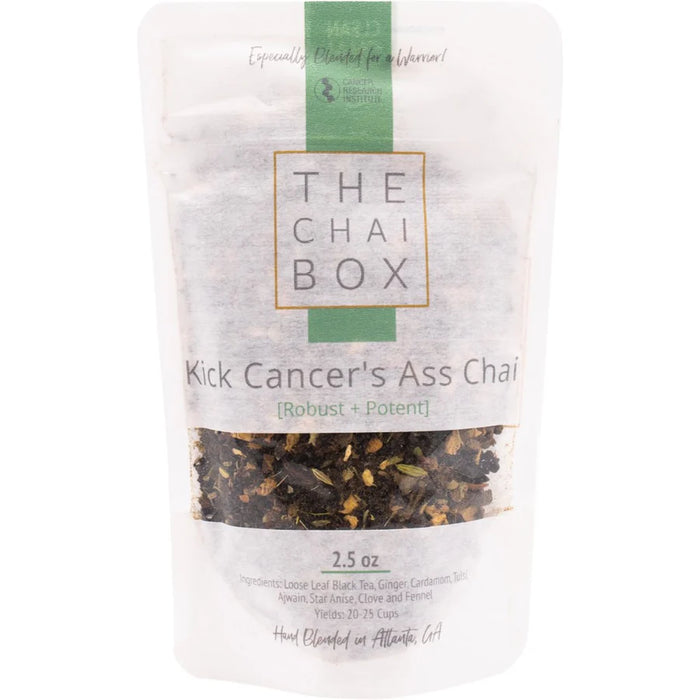 Kick Cancer's Ass Chai, Black Tea, 2.5 oz