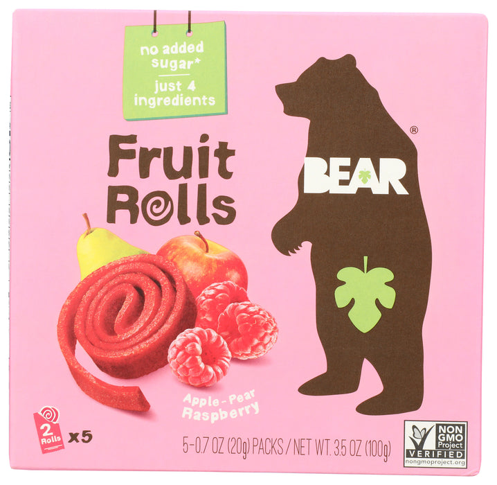 Fruit Rolls, Raspberry, 3.5 oz