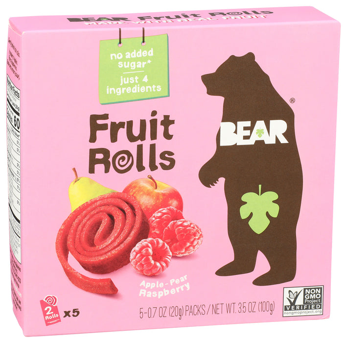 Fruit Rolls, Raspberry, 3.5 oz