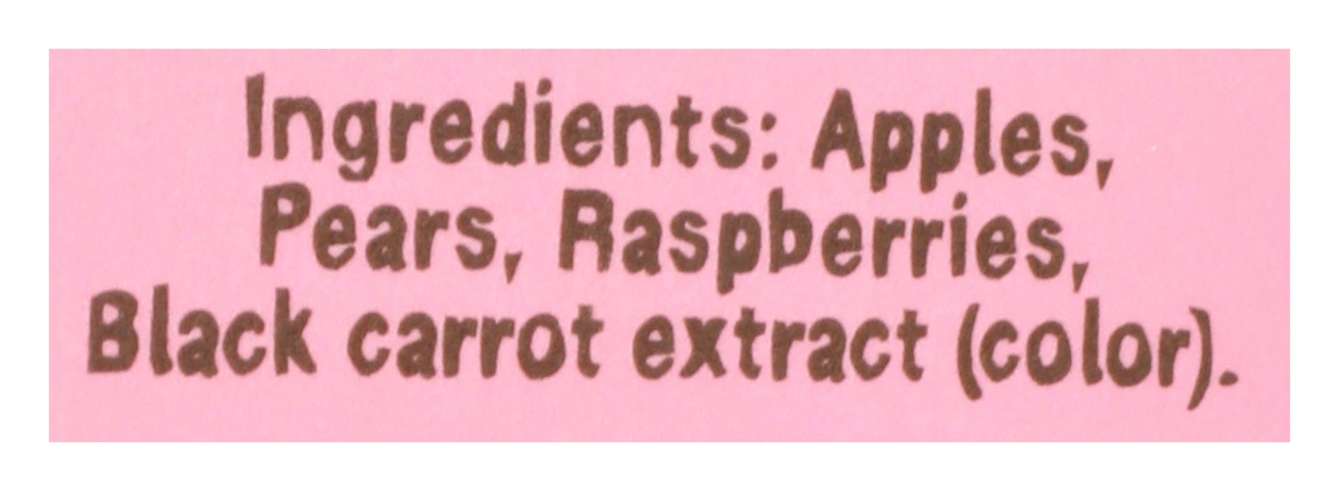 Fruit Rolls, Raspberry, 3.5 oz